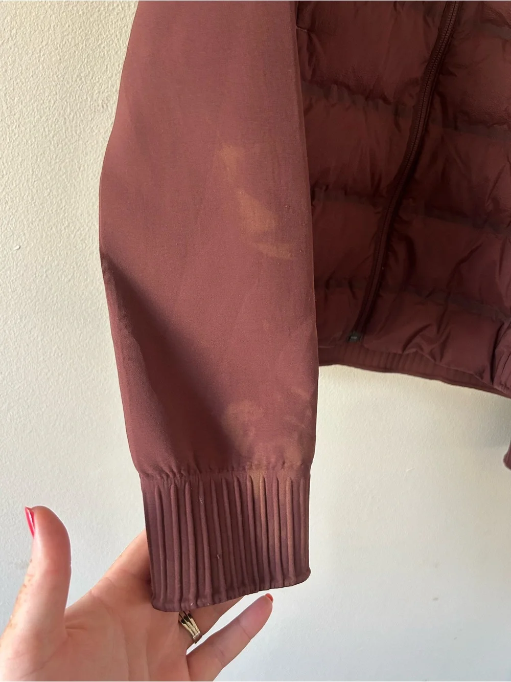 lululemon athletica womens Jacket in Burgundy